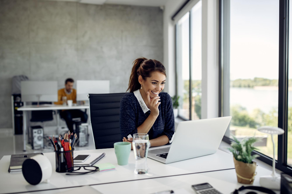 woman-working-more-than-learning-management-system-datafisher